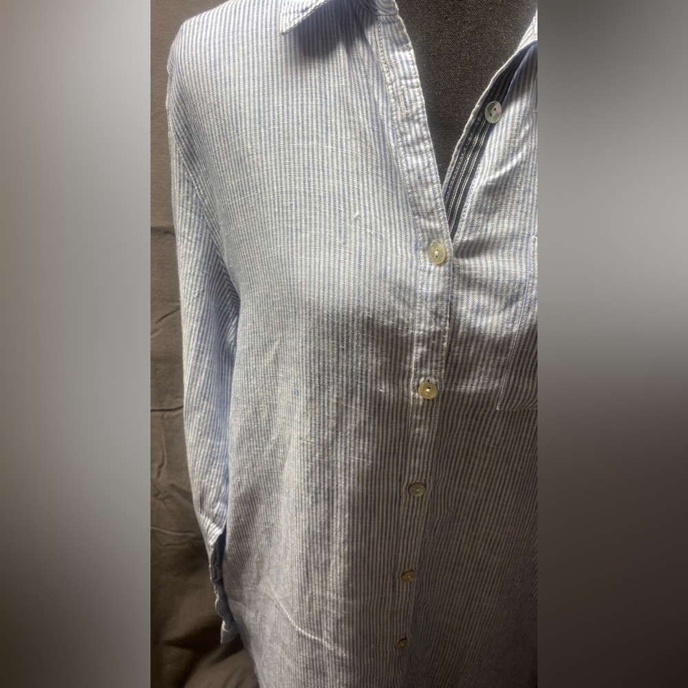 C&C California Blue Button Down Shirt - Picture 4 of 8
